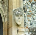 Image for Heads of a King and Queen, St Andrew’s Church, Much Hadham, Herts, UK