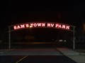 Image for Sams Town RV Park Neon Sign