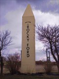 Image for Rocky Ford Welcome Obelisk - Rocky Ford, CO