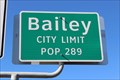 Image for Bailey, TX - Population 289