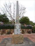 Image for Margaret River War Memorial,  Western Australia