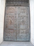 Image for Scottish Rite Cathedral Doors, (sculpture) - San Antonio, TX