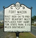Image for Fort Macon, Marker C-9