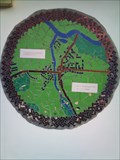 Image for Llanilar Map Mosaic, Llanilar, Ceredigion, Wales, UK