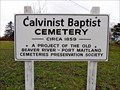 Image for Calvinist Baptist Cemetery - Beaver River, NS