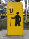 Image for Man with U-Turn Sign - Emeryville, CA