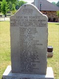 Image for "Lest We Forget" WWII Memorial - Birmingham, AL
