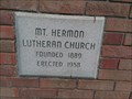Image for 1958 - Mt. Hermon Lutheran Church - Peak SC