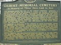 Image for GILBERT MEMORIAL CEMETERY-GHM 060-199-FULTON CO., GEORGIA