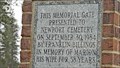 Image for Marion Billings Memorial Gate - Newport, WA