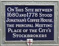 Image for Jonathan's Coffee House - Change Alley, London, UK