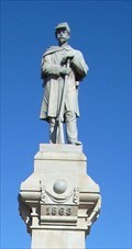 Image for Baxter Springs Civil War Monument Soldier - Baxter Springs, Ks.
