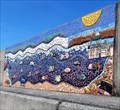 Image for Waves - Mural - Eisenhower Pier, Bangor, Northern Ireland.