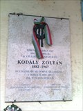 Image for Zoltan Kodaly Memorial  Table - Galanta, Slovakia