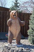 Image for Growling Grizzly Bear Statue - Chittenango, NY