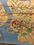 Image for Court Street Subway Station R Train Map - Brooklyn, NY