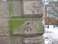 Image for Cut Mark with Bolt, St Paul's Church, St Paul's Square, Birmingham, UK