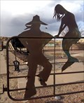 Image for Cowboy and Mermaid - Babe Ruth Park, Gallup, New Mexico