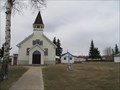 Image for St. Anne's Catholic Church Cross - Joussard, Alberta