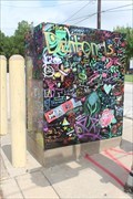 Image for Graffiti Utility Box - Denton, TX