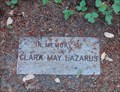 Image for Clara May Lazarus Bench - Woodside, CA