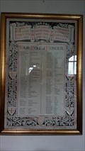 Image for Roll of Honour - St James the Great - Gretton, Northamptonshire
