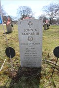 Image for John A. Barnes III, Brookdale Cemetery - Dedham, MA