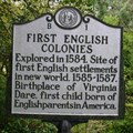 Image for First English Colonies, Marker B-1