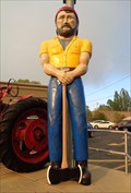 Image for Giant Lumberjack - Route 66 - Flagstaff, Arizona, USA.
