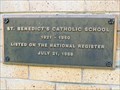 Image for St. Benedict's Catholic School - 1921 - Roundup MT