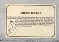 Image for Allen Hotel - Marceline, MO