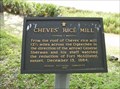 Image for Cheves' Rice Mill Historical Marker