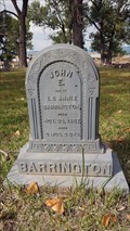 Image for John E. Barrington - IOOF Cemetery - Lakeview, OR