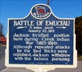 Image for Battle of Emucfau - New Site, AL