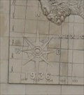 Image for Map of Texas Compass Rose -- Ned S. Holmes Performance Hall, Lamar High School, Houston TX
