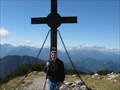 Image for The cross on the top mountain Hochkar