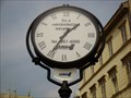 Image for Clock near Lionfountain - Budapest, Hungary