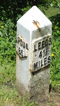 Image for Leeds Liverpool Canal milestone – Barnoldswick, England