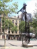 Image for Modernist Lamp Post at Passeig de Gràcia - Barcelona, Spain
