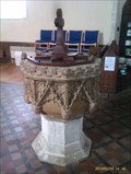 Image for Baptism Font, St Mary - Buxhall, Suffolk