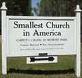 Image for "Smallest Church in America" - South Newport, GA