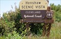 Image for Henshaw Scenic Vista  -  Cleveland National Forest, San Diego County, CA