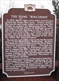 Image for The Name "Wisconsin"
