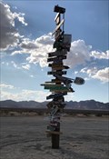Image for Desert Signpost - Twentynine Palms, CA