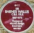 Image for Sir Barnes Wallis - New Cross Road, London, UK