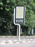 Image for Escobar Ortiz Time and Temperature Sign - Sao Paulo, Brazil