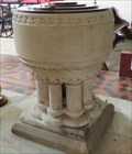 Image for Drum Font - Church Of Saints Nicholas & John - Pembroke, Wales.