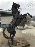 Image for Metal Horse Sculpture - Adrian, MI