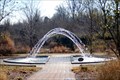 Image for Daniel Stowe Botanical Garden Bridge Fountain - Belmont North Carolina