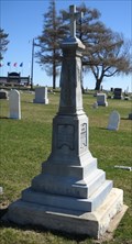 Image for Caulfield Headstone - Pleasant Hill Cemetery - Dunlap, Ia.